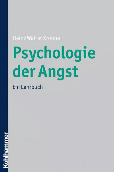 Cover: Psychologie der Angst