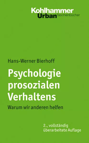 Cover: Psychologie prosozialen Verhaltens