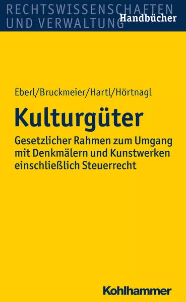 Cover: Kulturgüter