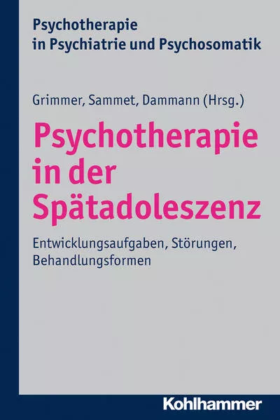 Cover: Psychotherapie in der Spätadoleszenz