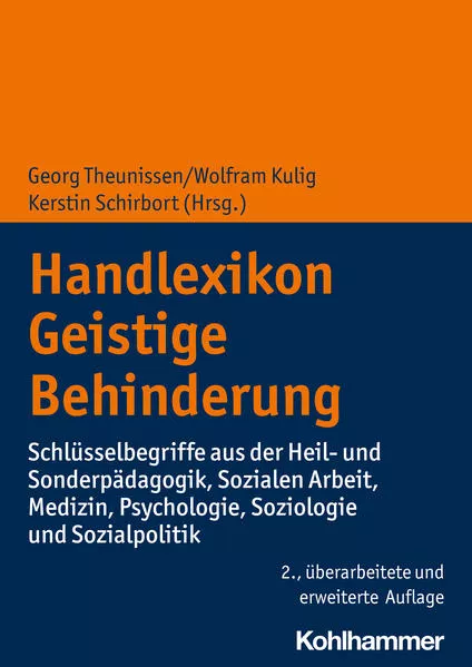 Cover: Handlexikon Geistige Behinderung