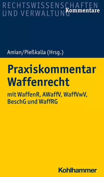 Cover: Praxiskommentar Waffenrecht