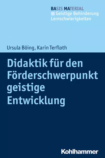 Cover: Didaktik für den Förderschwerpunkt geistige Entwicklung