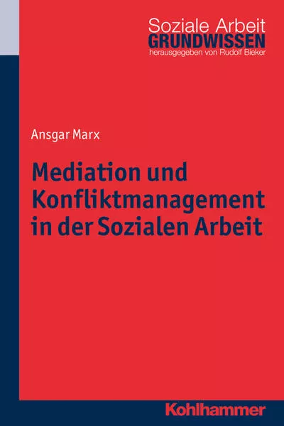 Cover: Mediation und Konfliktmanagement in der Sozialen Arbeit