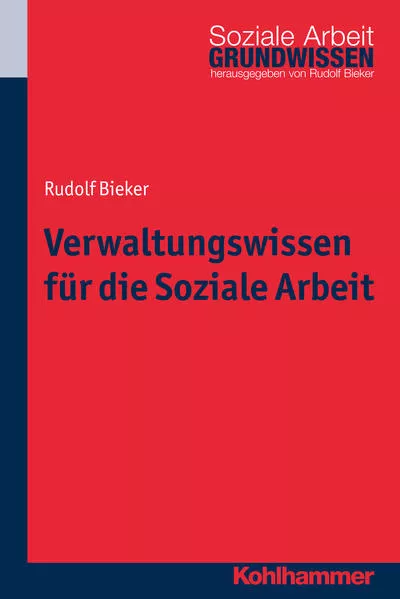 Cover: Verwaltungswissen für die Soziale Arbeit