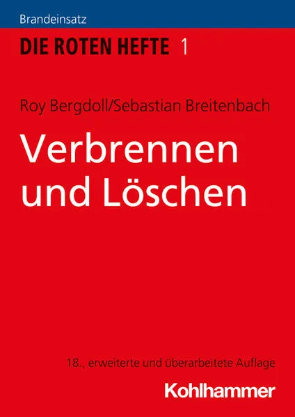 Cover: Verbrennen und Löschen
