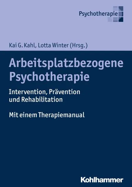 Cover: Arbeitsplatzbezogene Psychotherapie