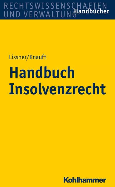 Cover: Handbuch Insolvenzrecht
