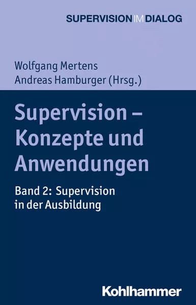 Cover: Supervision - Konzepte und Anwendungen