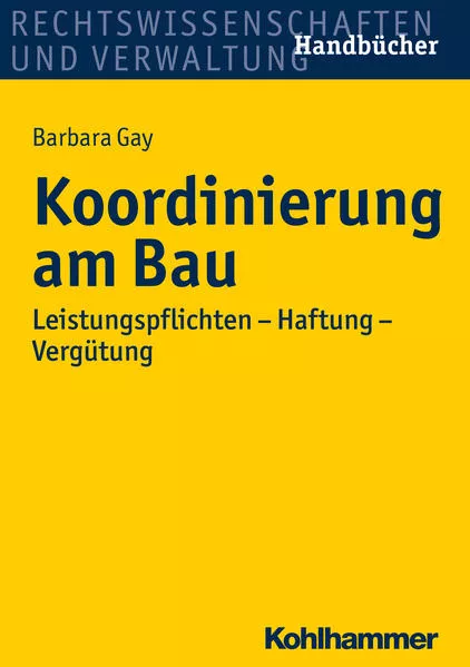 Cover: Koordinierung am Bau