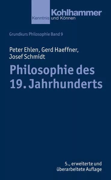 Philosophie des 19. Jahrhunderts</a>