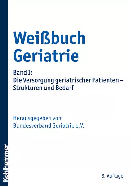 Cover: Weißbuch Geriatrie