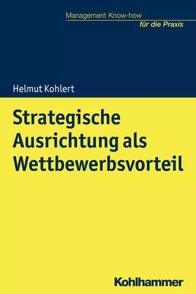 Cover: Strategische Ausrichtung als Wettbewerbsvorteil
