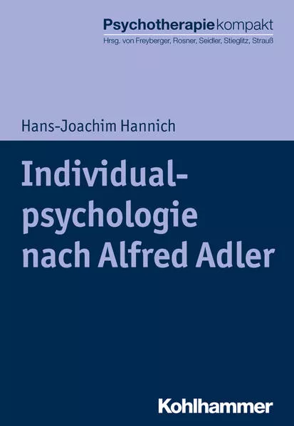Cover: Individualpsychologie nach Alfred Adler