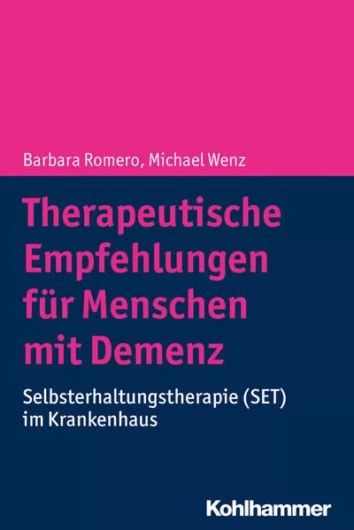 Cover: Therapeutische Empfehlungen für Menschen mit Demenz