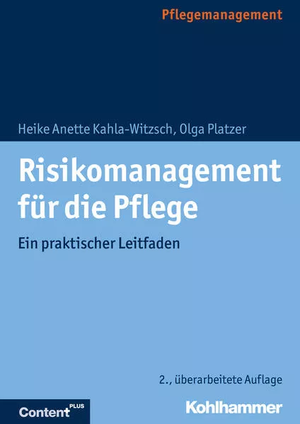 Cover: Risikomanagement für die Pflege