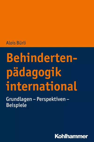 Cover: Behindertenpädagogik international