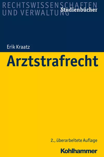 Cover: Arztstrafrecht