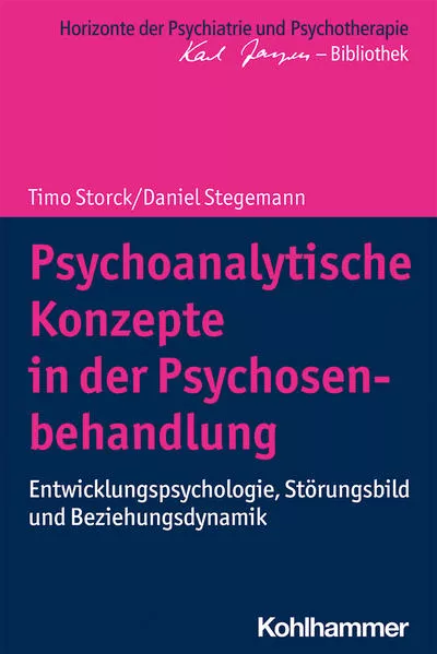 Cover: Psychoanalytische Konzepte in der Psychosenbehandlung