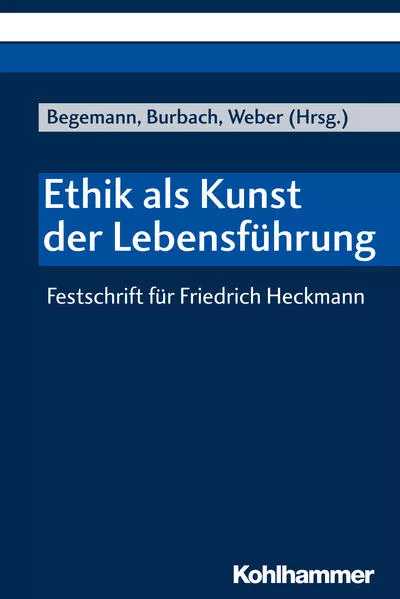 Cover: Ethik als Kunst der Lebensführung