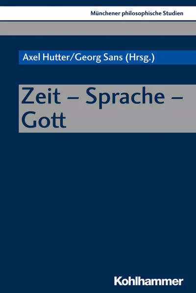 Cover: Zeit - Sprache - Gott