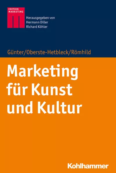 Cover: Marketing für Kunst und Kultur