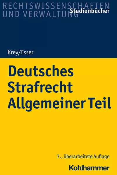 Cover: Deutsches Strafrecht Allgemeiner Teil
