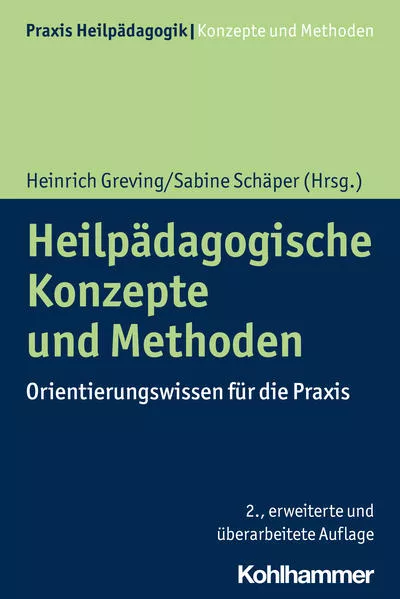 Cover: Heilpädagogische Konzepte und Methoden