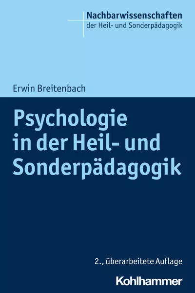 Cover: Psychologie in der Heil- und Sonderpädagogik