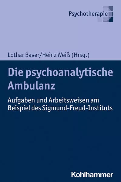 Cover: Die psychoanalytische Ambulanz