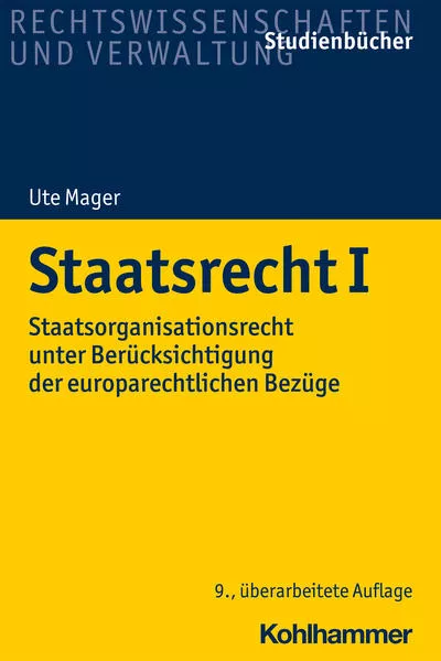 Cover: Staatsrecht I