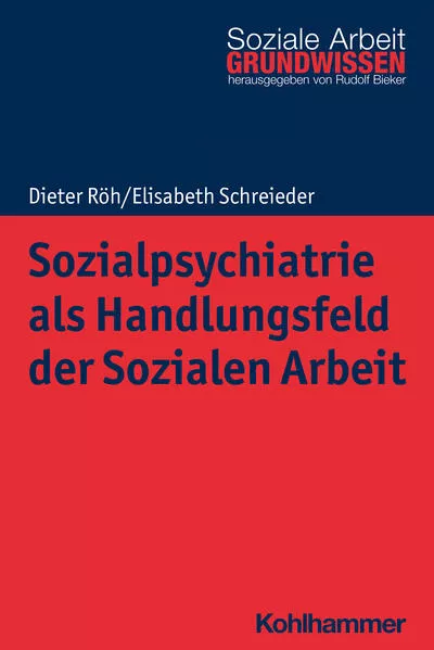 Cover: Sozialpsychiatrie als Handlungsfeld der Sozialen Arbeit
