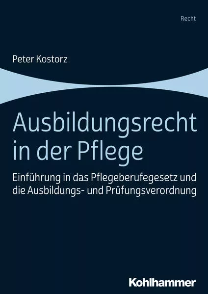 Cover: Ausbildungsrecht in der Pflege