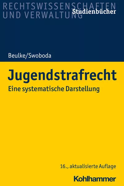 Cover: Jugendstrafrecht