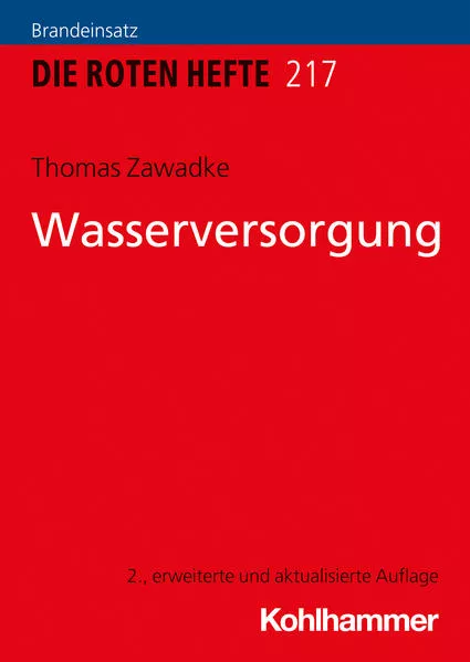 Cover: Wasserversorgung