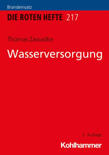 Cover: Wasserversorgung