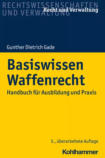 Cover: Basiswissen Waffenrecht