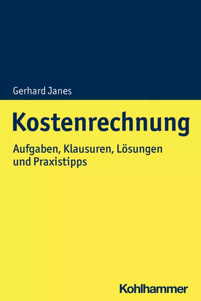 Cover: Kostenrechnung