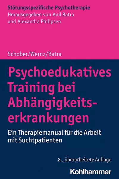 Cover: Psychoedukatives Training bei Abhängigkeitserkrankungen