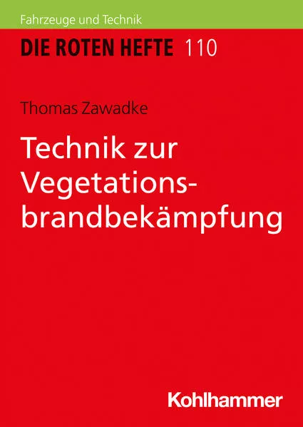 Cover: Technik zur Vegetationsbrandbekämpfung