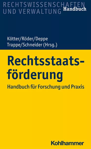 Cover: Rechtsstaatsförderung