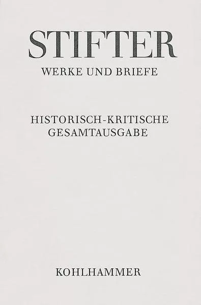 Cover: Briefe von Adalbert Stifter 1854-1858