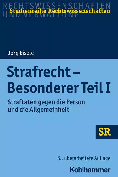 Cover: Strafrecht - Besonderer Teil I