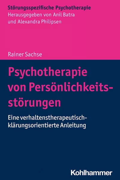 Cover: Psychotherapie von Persönlichkeitsstörungen
