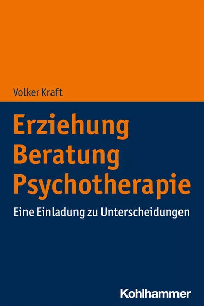 Cover: Erziehung - Beratung - Psychotherapie