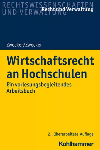 Cover: Wirtschaftsrecht an Hochschulen