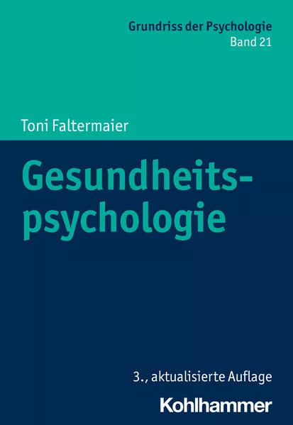 Cover: Gesundheitspsychologie