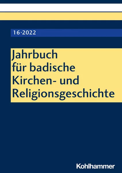 Jahrbuch für badische Kirchen- und Religionsgeschichte</a>