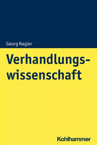 Cover: Verhandlungswissenschaft