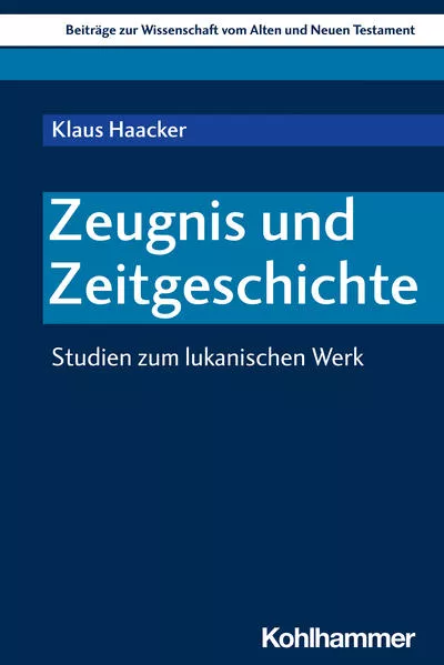 Cover: Zeugnis und Zeitgeschichte